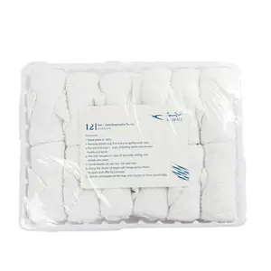 Disposable Portable cooling Cotton Air flight Hot&Cold Towel