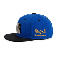 Gorra Snapback de 6 Paneles con Logotipo Personalizado, Ajustable, de Algodón Estructurado, Estilo Urbano Vintage, de Alta Calidad, Bicolor, Venta al por Mayor