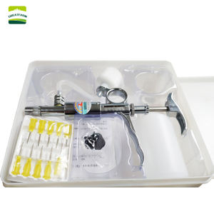 <span class=keywords><strong>Jeringa</strong></span> continua ajustable <span class=keywords><strong>de</strong></span> acero inoxidable, 2ml, para animales, cerdo, oveja, ganado, pollo - Product Image 6