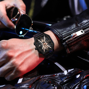 CRRJU 2313S Venta caliente China hombre reloj de bajo costo correa de acero inoxidable cuadrado Chrono en stock Casual reloj de la empresa - Product Image 6