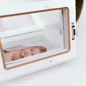 Pasgeboren Jongens Meisjes Handafootprint Makers Kit Aandenken Foto 'S Frame