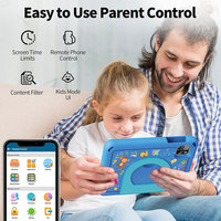 Tablette PC Android 7 pouces B7K-P7 en gros, 5G WiFi, Octa Core A523, RAM 8 Go, WiFi 6, 35000 mAh, pour l'éducation des enfants