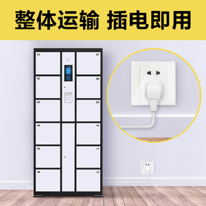 ตู้เก็บของอัจฉริยะเฟนทามา 2x6 ช่อง ตู้เก็บของสำนักงานพร้อมระบบจดจำใบหน้าพร้อมล็อค FMD-5555 - Product Image 3