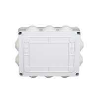Boîte de jonction de câbles étanche en ABS pour extérieur, avec bouchon en caoutchouc IP65, ZLELE 200*155*80 mm, Chine