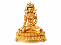 Statue de Bouddha Acala antique, sculptée à la main, en laiton plaqué or, sculpture bouddhiste tibétaine, thème ange, pour la décoration de la maison, du jardin ou de l'autel