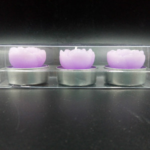 Conjunto de velas de vela en forma de rosa, venta al por mayor, alta calidad, promoción de Navidad - Product Image 5