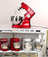 Sh-9703A — mélangeur de pâte automatique, outil de mixeur d'aliments, multifonctionnel à support automatique, 8L 220V, 6 vitesses
