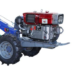 <b>Condensing</b> 2WD Agricultural Walking Tractor with Hand-Guided Disc Plow Gear and Engine Core Components - Product Image 3