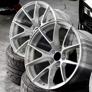 Jantes en alliage <span class=keywords><strong>de</strong></span> 17/18/19 pouces, fabrication par formage à flux, 5x112/114.3/120 PCD pour Audi BMW Mercedes Honda Toyota Mazda Mitsubishi Kia - Product Image 2