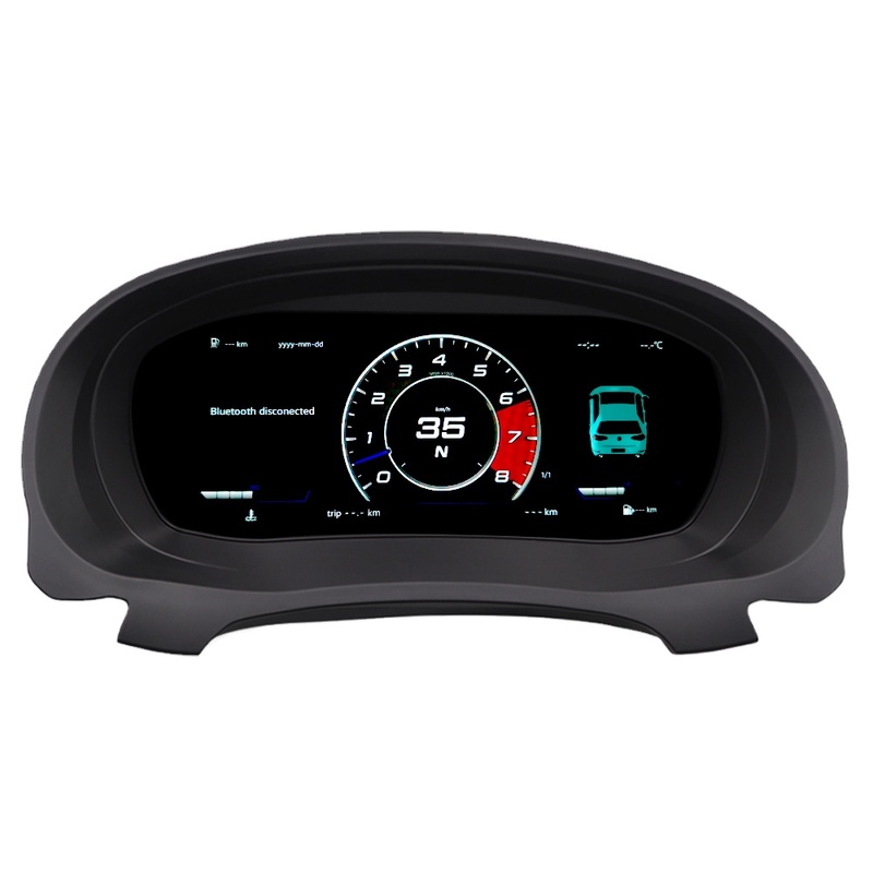 Digital Dashboard Panel Virtual Instrument Cluster