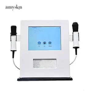 TOP sale Aimyskin ODM logo rf ultrasound co2 exfoliation 3 in 1 therapy peel facial double head clean machine oxygen jet