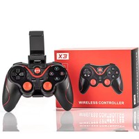 Control de Juego Inalámbrico T3 X3 para PC, Tableta Android, TV Box, Mando, Manette con Soporte y 2.4HZ