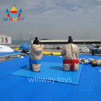 Combinaisons de lutte de sumo gonflables pour enfants et adultes, en PVC, usage commercial, capacité 1000 kg