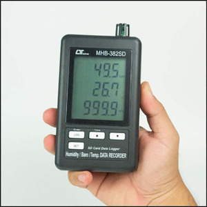 Thermomètre hygromètre baromètre LCD LUTRON MHB-382SD à succès avec support OEM et garantie d'un an - Product Image 4