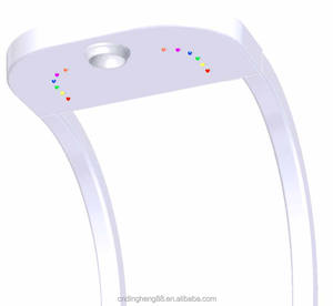 Báscula de Medición de Altura y Peso Humana por Ultrasonido Dingheng DHM-15 con Función de IMC, Precisión de 0.1KG, Pantalla LED, Placa de Acero - Product Image 2