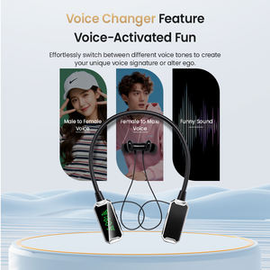 Écouteurs sans fil tour de cou stéréo pour le sport, style casque, avec fonction de modification de voix – Meilleures ventes - Product Image 4