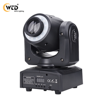 Lampe à tête oscillante AOPU LED 30W avec ouverture pour DJ, fête, discothèque, mariage