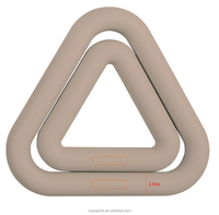Ensemble de poids de main en silicone réglables, portables et durables pour le Pilates, le yoga, l'entraînement physique et les séances de sport à domicile