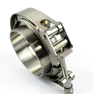 Poyracing 2 Inch Stainless Steel <b>Quick</b> Release <b>Clamp</b> Flange Kit For Exhaust Downpipes - Product Image 3