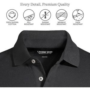 Camisa Formal de Manga Corta para Hombre FOXA, de Algodón Supima, Tejido Piqué Transpirable - Product Image 3