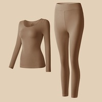 Ensemble thermique long pour femme, respirant, sans couture, séchage rapide, en Spandex/Nylon, vente en gros professionnelle, uniquement B2B, directement de l'usine.