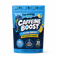 Cafeïne Gummies 100mg Natuurlijke Energie / GMP HACCP ISO HALAL Gecertificeerd / Private Label OEM
