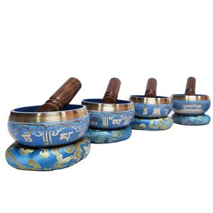 Juego de cuencos tibetanos hechos a mano, cuencos grandes de alchemy sound mallet para cantar - Product Image 4