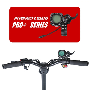 Pour écran EY3 pour trottinette électrique Minimotors WOLF MANTIS PRO+ Series, accélérateur en plastique noir, 100% neuf, durable - Product Image 3