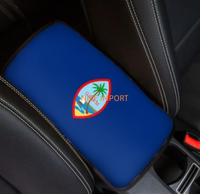 Accoudoir de console centrale universel avec drapeau de la Grenade, le plus vendu, protection pour boîte de rangement de voiture, compatible SUV, berline, camion