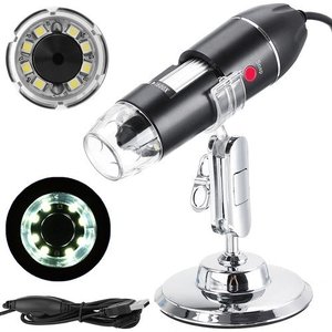 Microscope numérique USB 1600x 2Mpix avec lumière LED pour inspection et réparation - Product Image 1