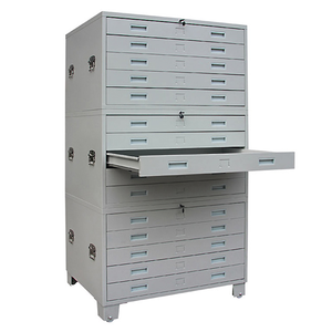 Metal A1 paper drawing map filing storage steel drawer filing kardex cabinets flat file cabinet