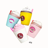 Nouveau jouet anti-stress en mousse PU à simulation de dessin animé de fast-food, à rebond lent, à presser, cadeau artisanal