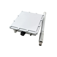 HabweID HLL20 IoT IP68 LoRaWAN, Comunicación de 8 Canales, Gateway para Exteriores, Transmite Datos a Servidores en la Nube a Través de Redes 4G y Ethernet