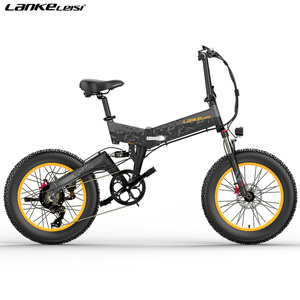 Vélo pliable <span class=keywords><strong>Lankeleisi</strong></span> X3000Plus 1000W, pneus larges de 20 pouces, vélo de montagne pliable - Product Image 4