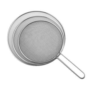 Passoire à huile en acier inoxydable 25cm 29cm 33cm avec pare-éclaboussures pour couvercle de poêle, accessoire de cuisine domestique - Product Image 2