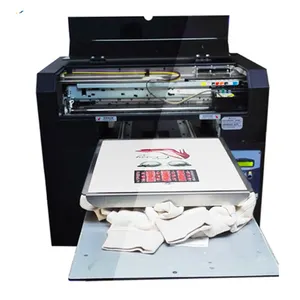 Dtg Printer Voor T-shirt/Schoen/Sokken/Canvas Tassen 3d Foto Effect Dtg T-shirt Printer Digitale T-shirt drukmachine