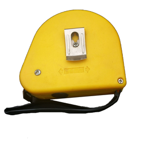 Meteran Gulung 5m Baja Murah Tahan Lama ABS Baja Karbon Kuning Logo OEM Meteran Kertas 1.5m Pengukur Meter De 5m - Product Image 3