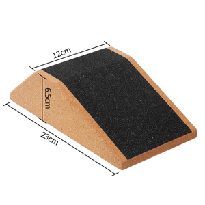 Bloque de Corcho <span class=keywords><strong>para</strong></span> <span class=keywords><strong>Yoga</strong></span> y Sentadillas LEECORK de Alta Densidad, Ecológico y Antideslizante, <span class=keywords><strong>para</strong></span> Sentadillas con Elevación de Talón y Estiramiento de Pantorrillas - Product Image 4
