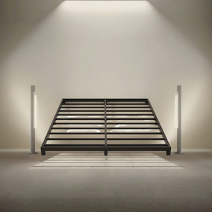 Cadre de lit en métal moderne et luxueux, minimaliste, taille standard, avec tête de lit réglable, modèle HL-XP429, fabriqué au Henan, pour chambre à coucher - Product Image 3