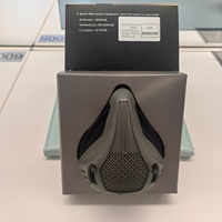Máscara de Respiración Deportiva con Resistencia Ajustable de 25 Niveles - Dispositivo de Entrenamiento en Altitud para Ejercicios Cardiovasculares y de Resistencia