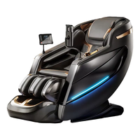 Fauteuil de massage professionnel moderne multifonctionnel à pression d'air Shiatsu à gravité zéro confortable