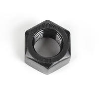 ASME B18. 2. 2 Mur Baut ASTM A194 Grade 2H Baja Karbon Lapisan Oksida Hitam Mur Heksagonal Berat