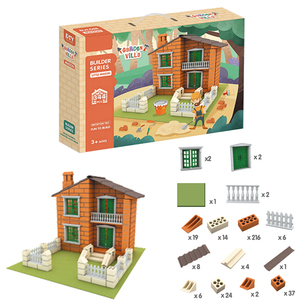 2024 Sản phẩm Bán Chạy tự làm khối nhà xây dựng & Mô hình xây dựng xi măng trẻ em chơi nhà đồ chơi jouets đổ enfants - Product Image 3