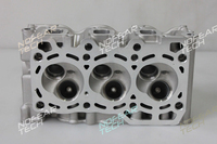 Conjunto de Cabeza de Cilindro de Motor de Aluminio 96316210 F8CV 0.8L 6V Compatible con Matiz Tico Spark Aveo Motor de 3 Cilindros