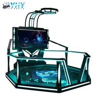 Écran interactif commercial de 65 pouces parc à thème VR en direct machine Vr support de jeu d'arcade plate-forme de marche Vr