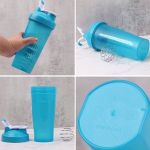 500ml BPA-Free Premium Eco-Friendly Fitness Clear Neon Gym Minimalist Glitter OEM Private Label Drinkware Food Grade Boiling PP - Product Image 4