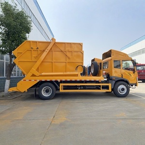 Camion benne basculante FAW 6 tonnes 8 tonnes 4x2 manuel diesel Euro 2 pour collecte des déchets - Product Image 3