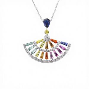 Colgante Unisex de la Serie Counterattack, Aleación de Plata 925, Estilo Vintage con Incrustaciones de Cristal y Diamantes de Imitación - Product Image 1