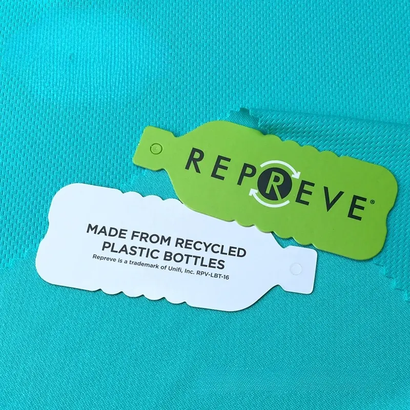 Repreve rPet sinh thái thân thiện 100% tái chế đại dương nhựa polyester sợi Ngang Đan chim mắt lưới quần áo vải