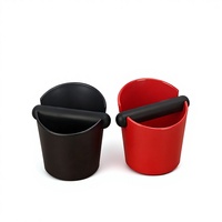 Boîte à café en ABS épaissi, durable, pour le retrait des résidus d'espresso, boîte de rangement pour les déchets de café pour les cafés